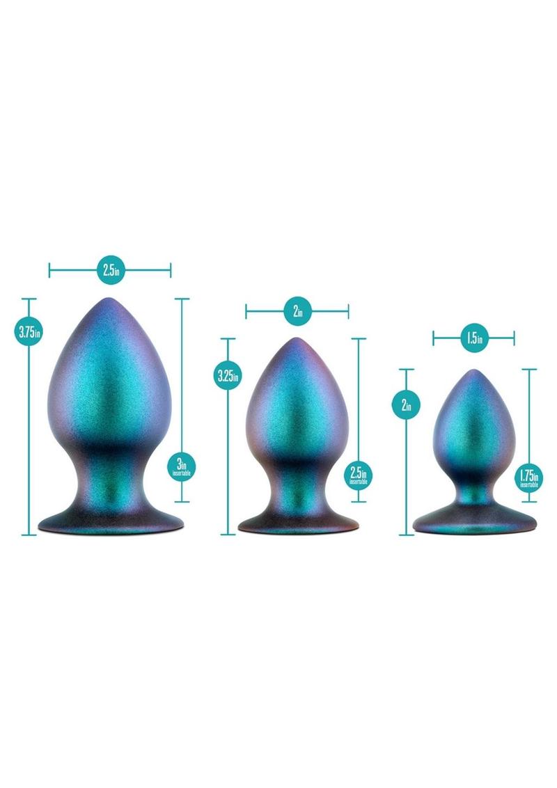 Anal Adventures Matrix Metaverse Plug Kit 3-Piece Silicone Set