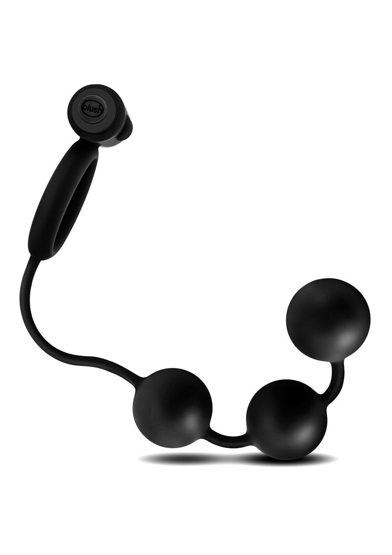 Anal Adventures Platinum Silicone Vibrating C-Ring