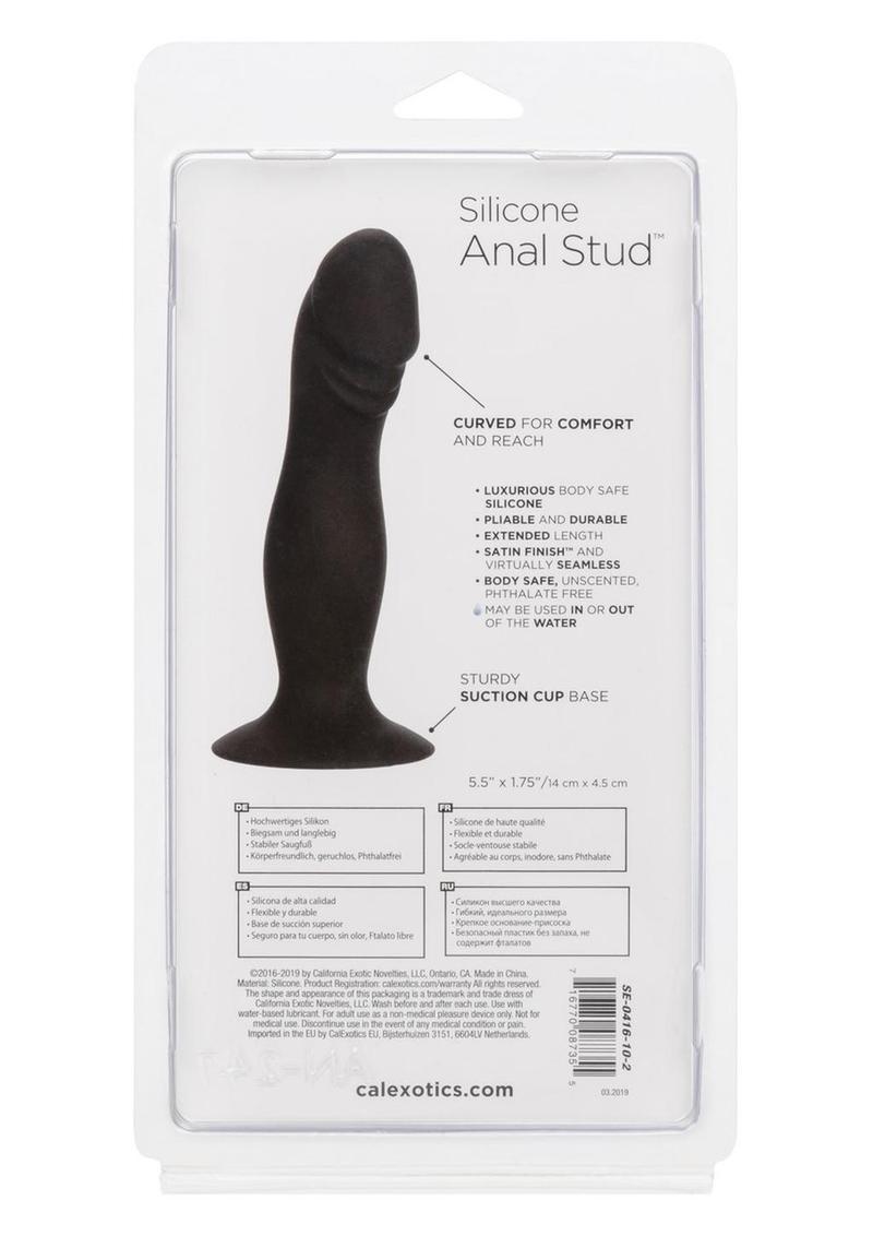 CalExotics Silicone Anal Stud with Sturdy Suction Cup Base