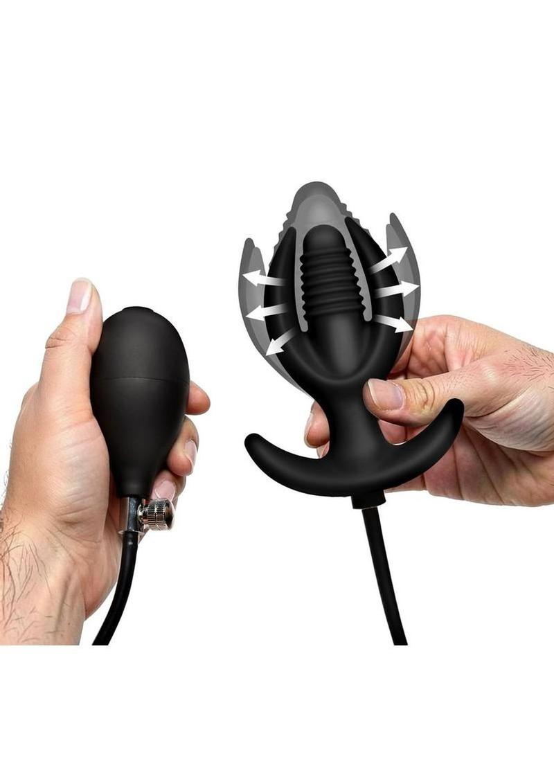 Master Series Ass Lock Inflatable Plug