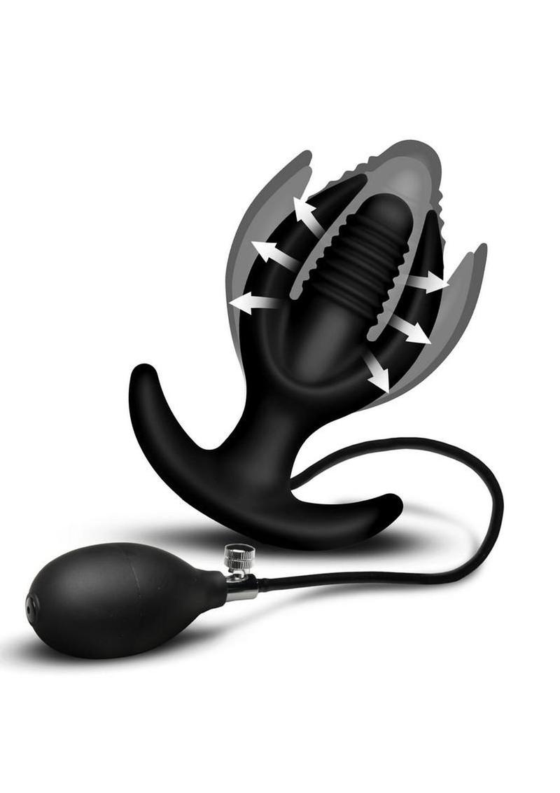 Master Series Ass Lock Inflatable Plug
