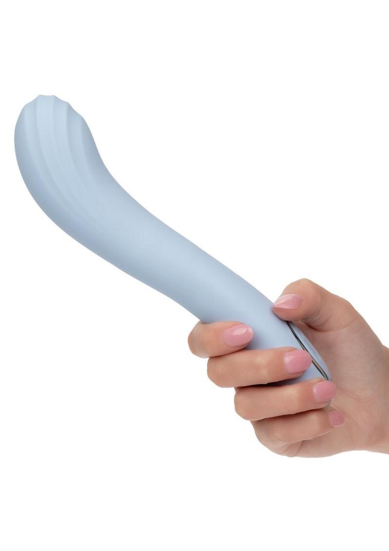 Azure Collection Contoured GSilicone Vibrator