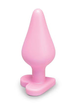 B-Vibe Butties B-Mine Silicone Anal Plug - Pink