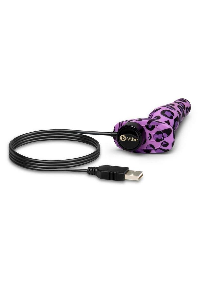 b-Vibe Leopard Novice Anal Plug