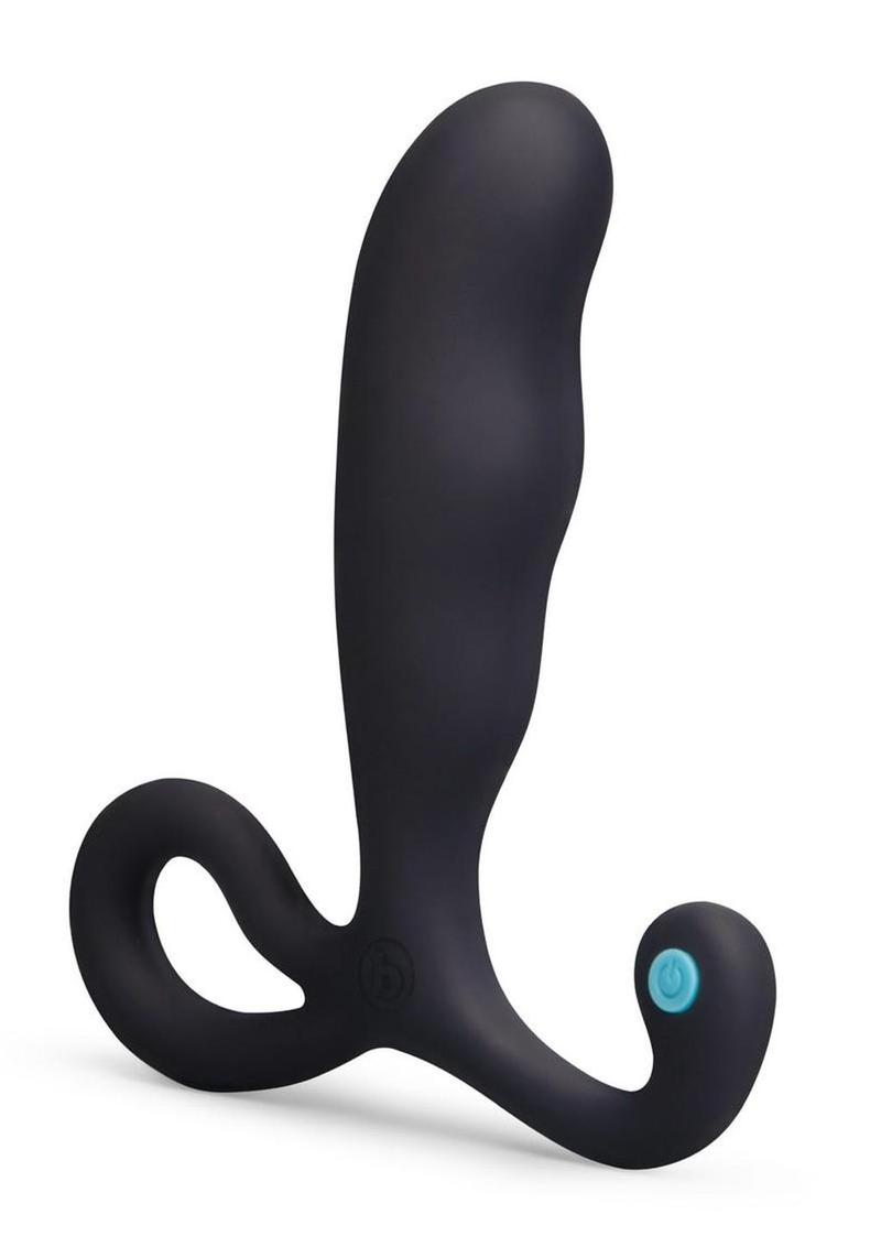B-Vibe P-Spot Vibing Silicone Prostate Massager - Black