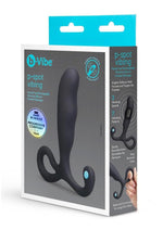 B-Vibe P-Spot Vibing Silicone Prostate Massager - Black