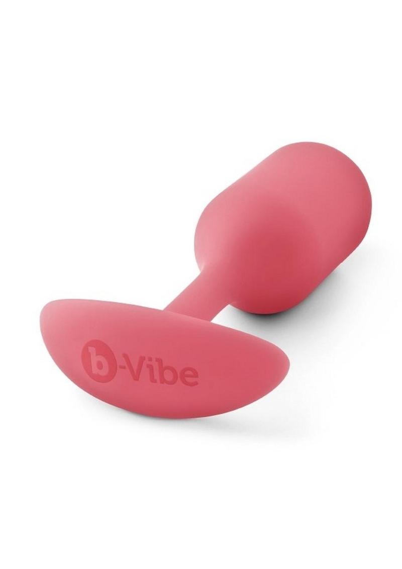 b Vibe Snug Weighted Silicone Anal Plug