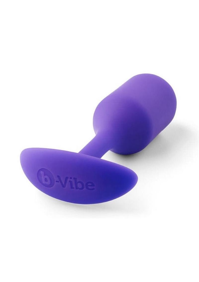 b Vibe Snug Weighted Silicone Anal Plug