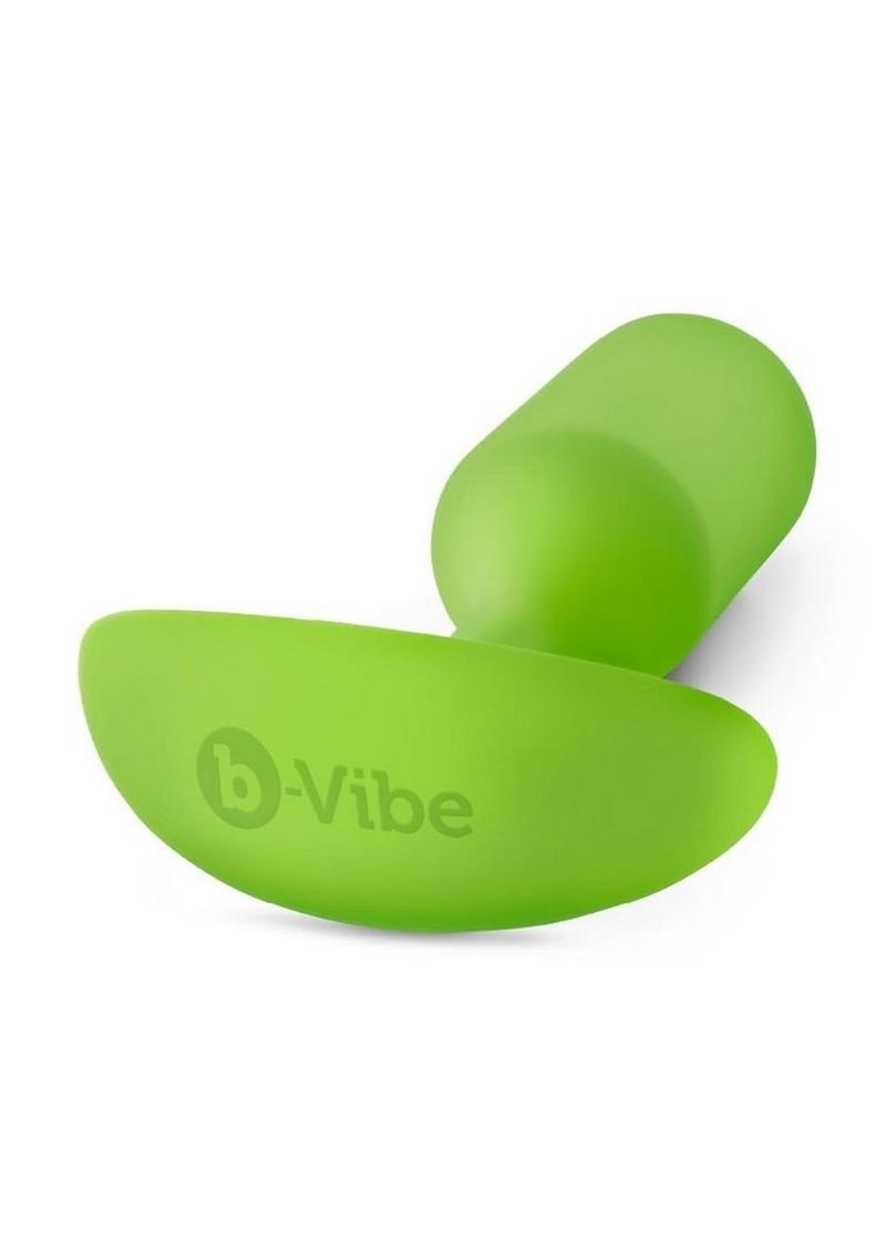 b Vibe Snug Plug 3 Weighted Silicone Anal Plug