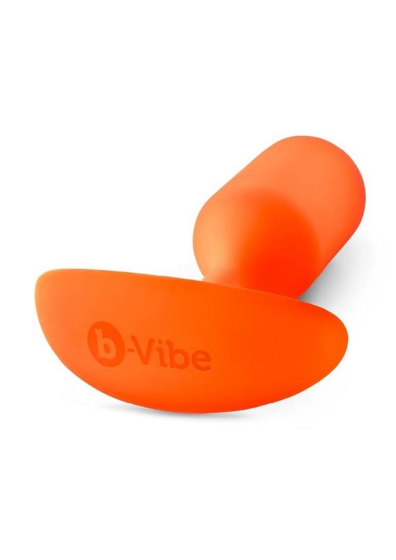 b Vibe Snug Plug 3 Weighted Silicone Anal Plug