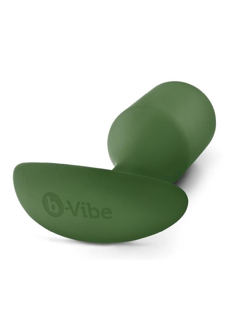 b Vibe Snug Plug 4 Weighted Silicone Anal Plug