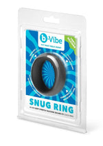 B-Vibe Snug Ring Silicone Cock Ring - Black - 40mm