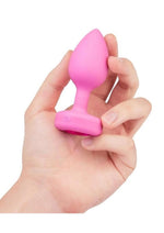 B-Vibe Vibrating Remote Control Heart Plug
