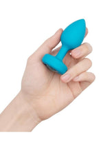 B-Vibe Vibrating Jewel Plug With Ultra Powerful Remote Control Motor