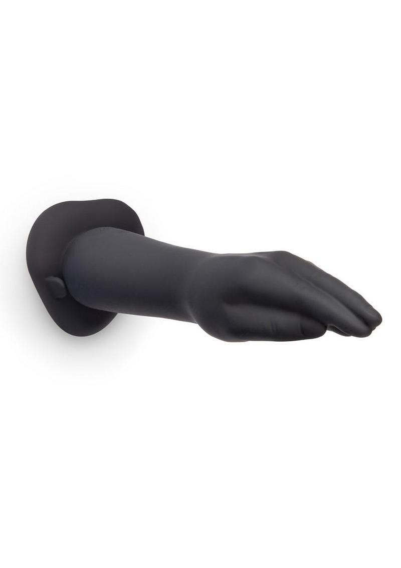Vibrating Silicone Fisting Dildo