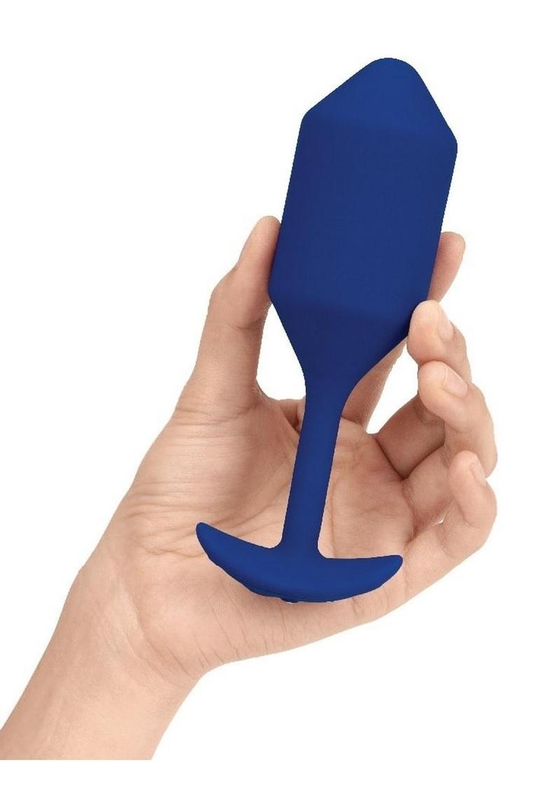 B-Vibe Vibrating Snug Plug Silicone Anal Plug
