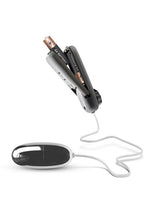 B Yours Silver Power Bullet With Remote Control Vibrators