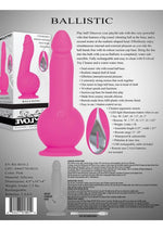 Ballistic Silicone Rechargeable Remote Control Vibrators