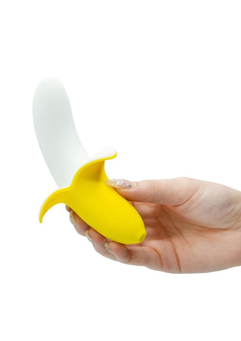 Banana Bliss Mini Silicone Banana Vibrator