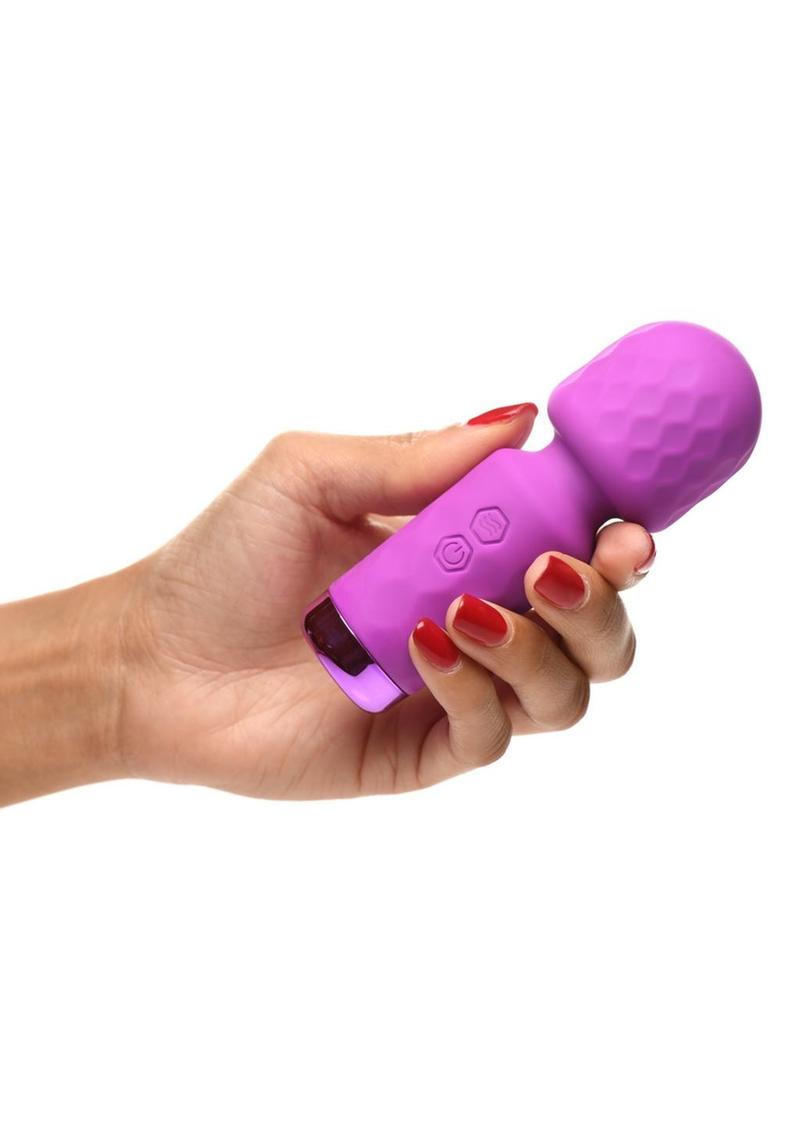 Bang! 10X Mini Silicone Wand Rechargeable Powerful Vibrator