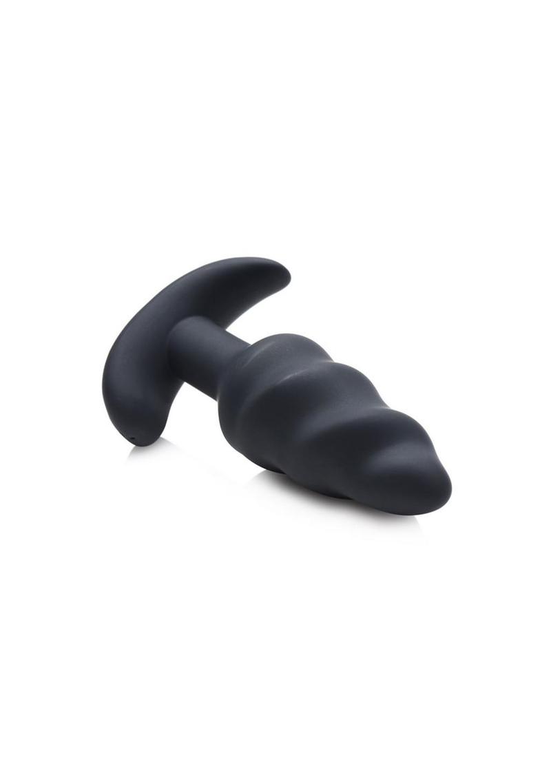 BANG 21X Silicone Swirl Vibrating Butt Plug
