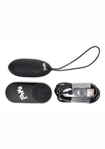 Bang! 28X Nubbed Rechargeable Silicone Egg With Remote Control