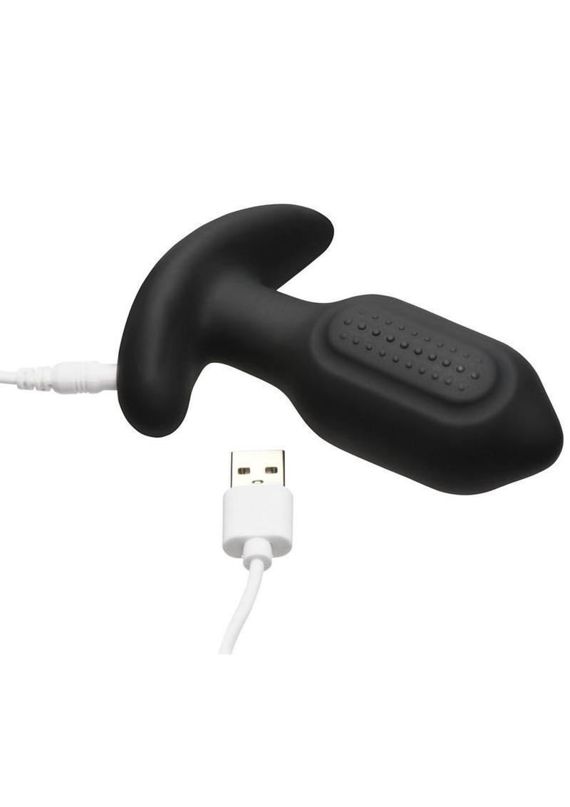 Bang! Vibrating Silicone Butt Plug