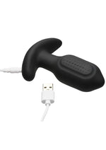 Bang! Vibrating Silicone Butt Plug