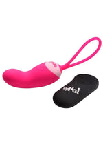 Bang Silicone Rechargeable Mini Vibrator with Remote Control - Pink