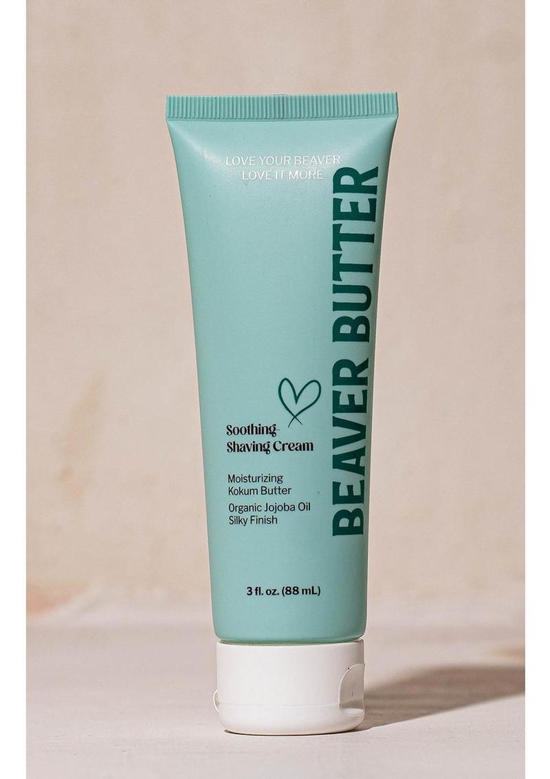 Beaver Butter Unscented Shaving - Cream - 3.4oz