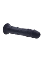 Black Thunder Rechargeable Dildo with Remote Control – Black