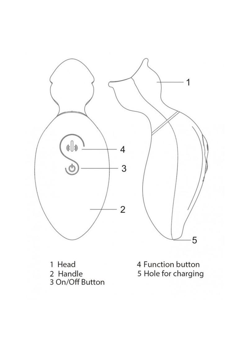 Bliss Allure Silicone Rechargeable Clitoral Suction Vibrator