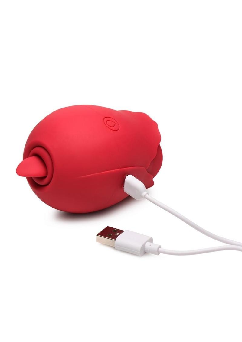 The Double Tease Rose Sucking and Licking Stimulator by Bloomgasm