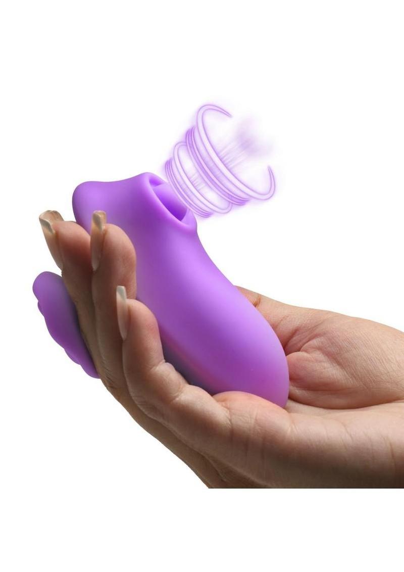 Bloomgasm Pulsing Pansy Clitoral Stimulator