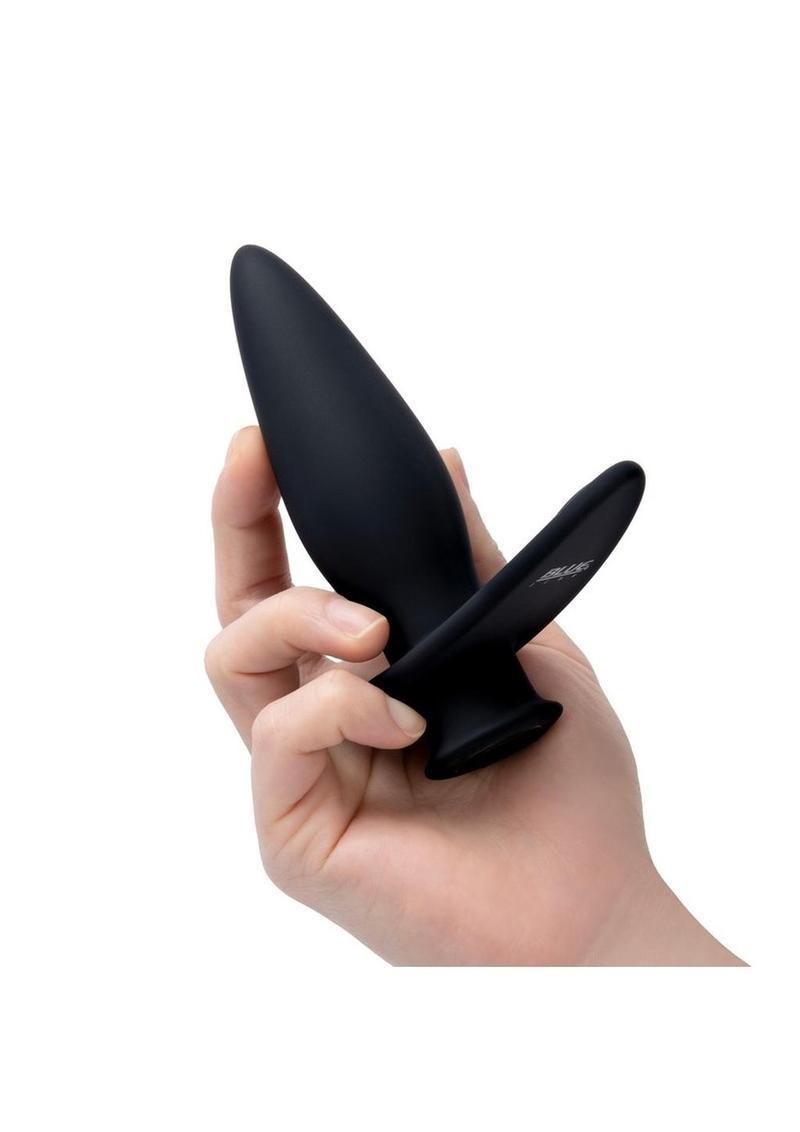 Blue Line Pointer Silicone Deep Drilling Butt Plug