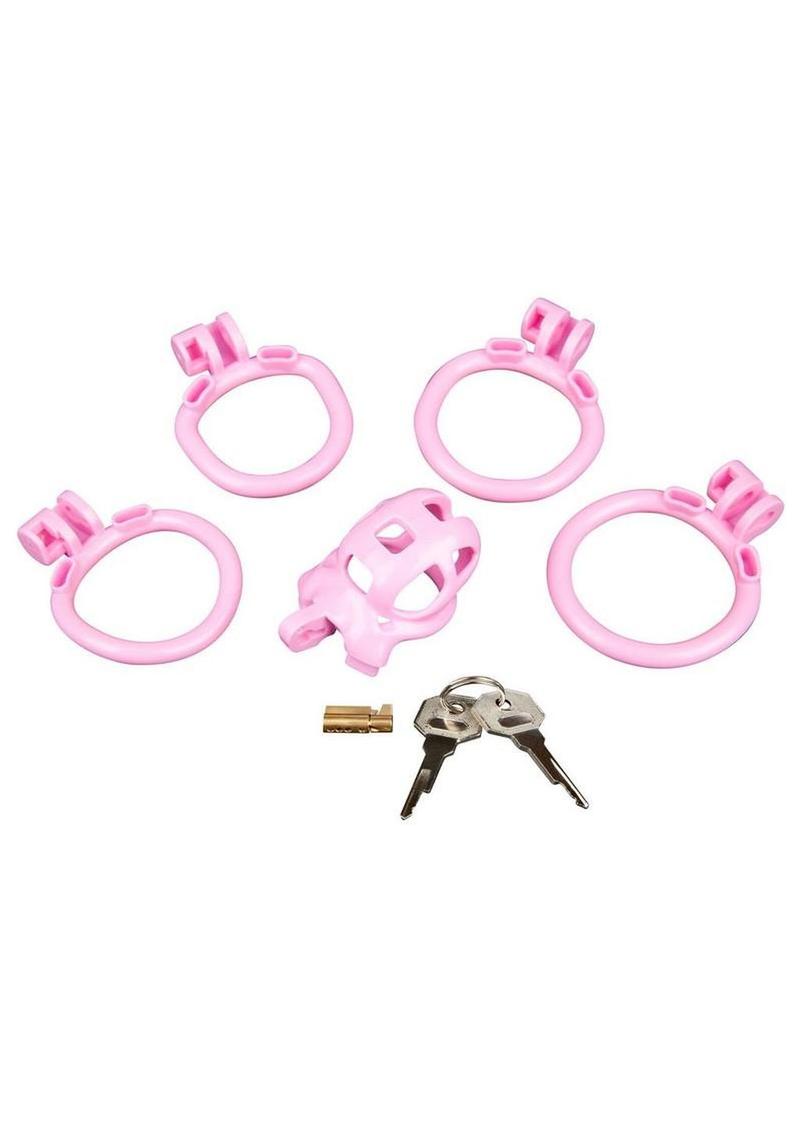 Small Humiliation Acrylic Prisoner Cock Cage
