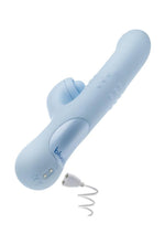 Blush Devin Rechargeable Rabbit Vibrator 4 Unique Sensations