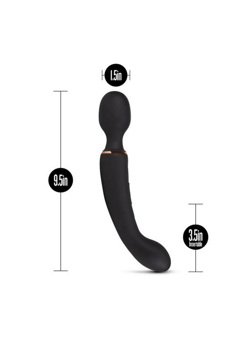 Blush Gia Rechargeable Silicone Massage Wand G-Spot Vibe