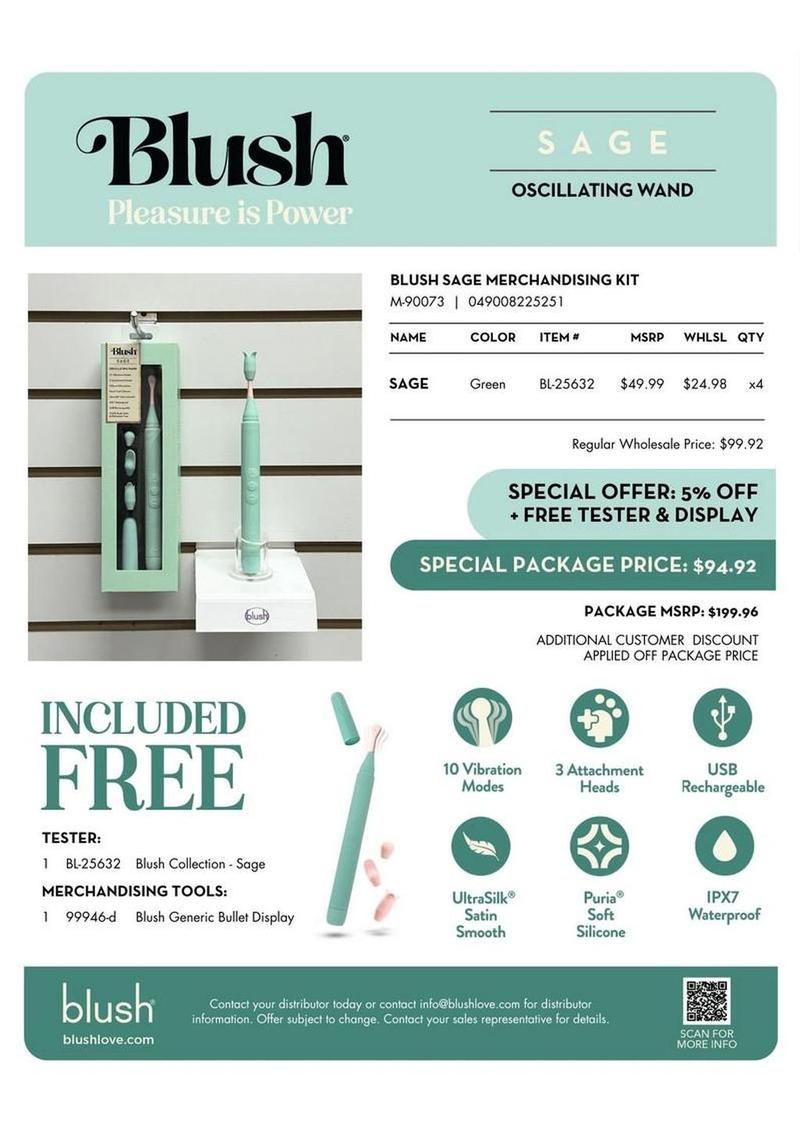 Blush Sage Merchandising Kit