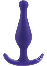 Booty Call Booty Rocker Silicone Butt Plug - Purple