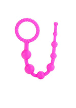 CALEXTICS Booty Call Purple Flexible Silicone Anal Beads