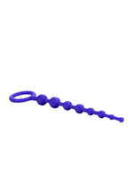 CALEXTICS Booty Call Purple Flexible Silicone Anal Beads