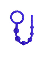 CALEXTICS Booty Call Purple Flexible Silicone Anal Beads