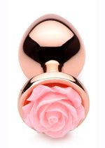 Booty Sparks Pink Rose Aluminum Anal Plug
