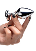 Booty Sparks Black Heart Gem Large Anal Plug