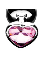Booty Sparks Pink Heart Gem Anal Plug Set