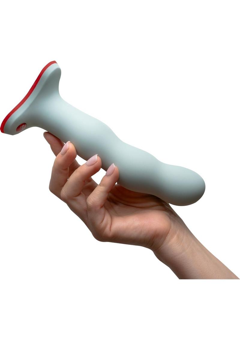Fun Factory Bouncer Weighted Rumbling Silicone Dildo
