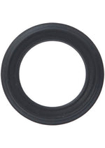 Caesar Silicone Cock Ring - Black