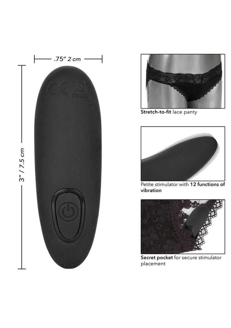 Calexotics Remote Control Lace Panty Set Vibrator