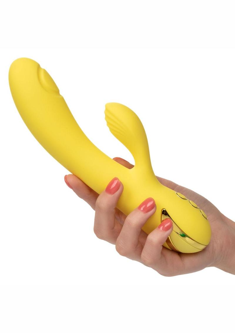 California Dreaming San Diego Rechargeable Silicone Rabbit Vibrator
